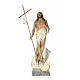 Cristo Risorto 180 cm pasta di legno dec. elegante s1