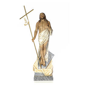 Cristo Ressuscitado 180 cm pasta madeira acab. elegante