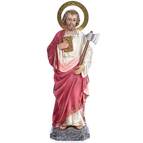 Saint Judas Thaddaeus 80cm wood paste, elegant decoration