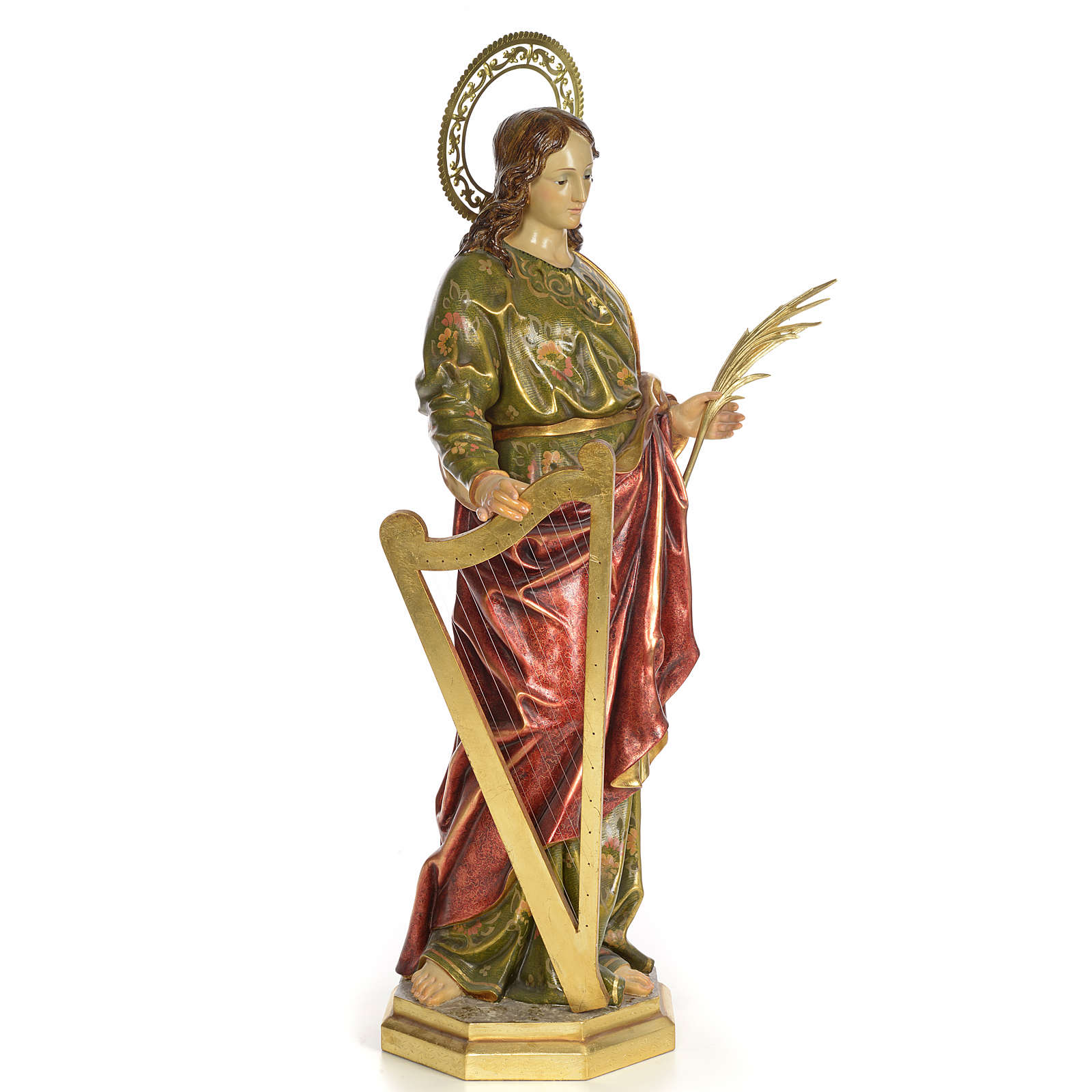 Heilige Cecilia 100cm, extra Finish Online Verfauf auf HOLYART