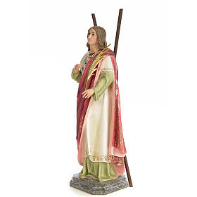 Sant'Eulalia 80 cm pasta di legno dec. elegante