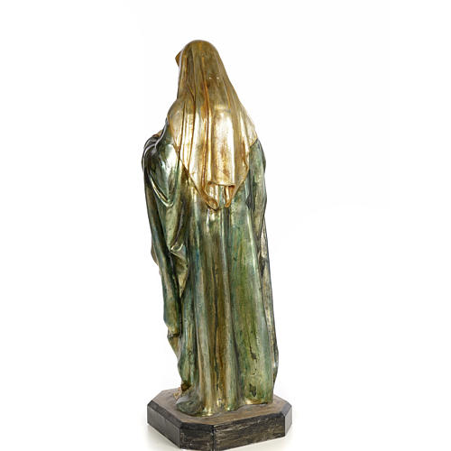 Sacro Cuore di Maria 80 cm pasta di legno dec. policroma 9