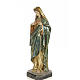 Sacro Cuore di Maria 80 cm pasta di legno dec. policroma s8