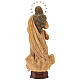 Statue Immaculée Conception 60 cm pâte à bois fin. brunie s9