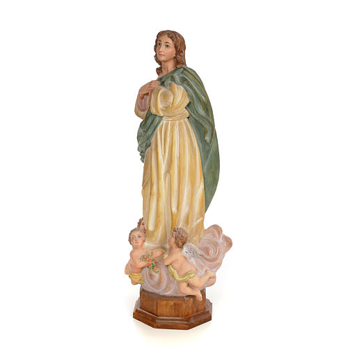Inmaculada Concepción 60cm madera pintada 2