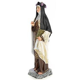 Santa Teresa de Jesús 60 cm pasta de madera dec. elegante