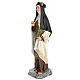 Santa Teresa de Liseux 60 cm pasta madeira acab. elegante s2