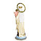 Our Lady of Mount Carmel statue 50cm, wood paste, elegant decora s3