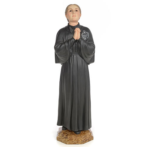 Saint Gemma Galgani statue 60cm, wood paste, elegant decoration 1