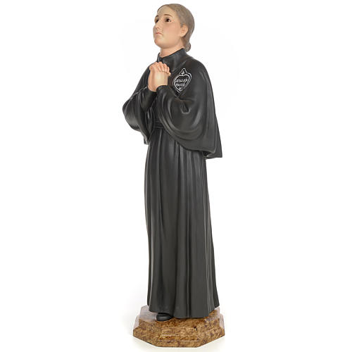 Saint Gemma Galgani statue 60cm, wood paste, elegant decoration 2