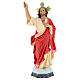 Sacred Heart of Jesus statue 60cm, wood paste, fine decoration s3