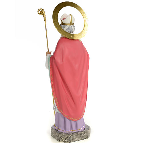 Saint Ildephonsus statue 60cm, wood paste, fine decoration 3
