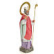 Saint Ildephonsus statue 60cm, wood paste, fine decoration s4