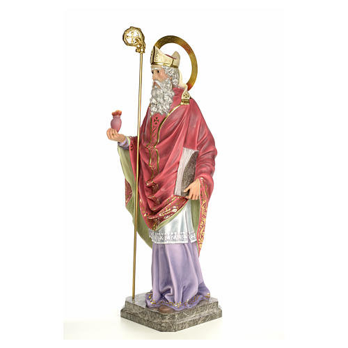 Saint Augustine statue 120cm, wood paste, elegant decoration 2