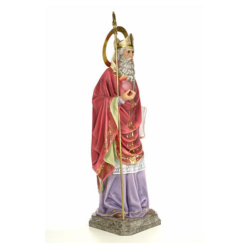 Saint Augustine statue 120cm, wood paste, elegant decoration 4