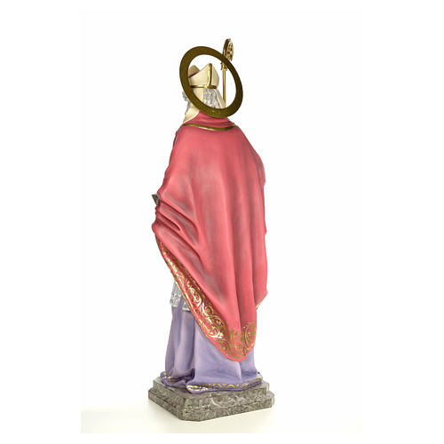 Saint Augustine statue 120cm, wood paste, elegant decoration 3