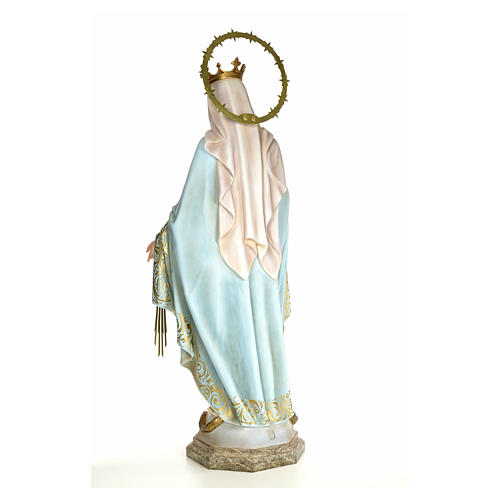 Miraculous Madonna statue 120cm, wood paste, elegant decoration 3