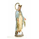 Vergine Miracolosa 120 cm pasta di legno dec. elegante s4