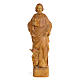 Saint Matthew 60cm, wood paste, burnished decoration s1