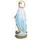 Miraculous Madonna statue 50cm, wood paste, elegant decoration s3
