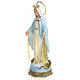 Vergine Miracolosa 50 cm pasta di legno dec. elegante s2