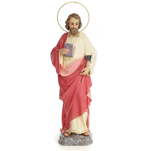 Saint Judas Thaddaeus 60cm, wood paste, fine decoration 1