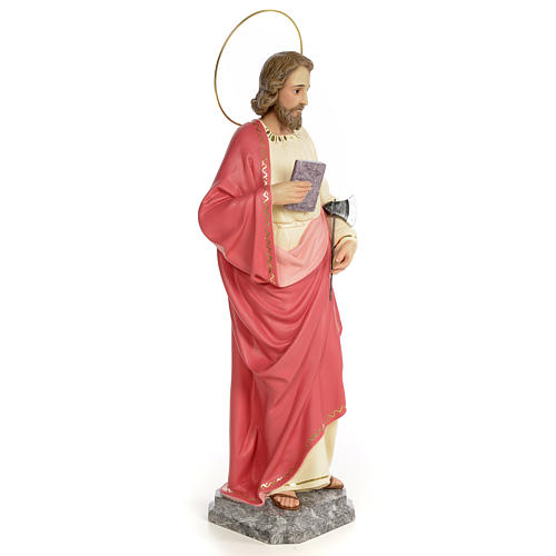 Saint Judas Thaddaeus 60cm, wood paste, fine decoration 4