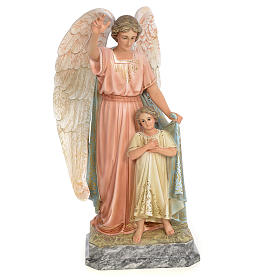 Guardian Angel 50cm, wood paste, elegant decoration