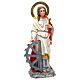The Great Martyr Saint Catherine 40cm, wood paste, elegant decor s4