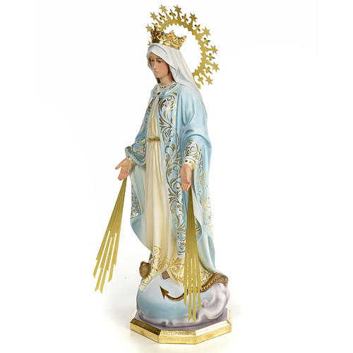 Miraculous Madonna 60cm, wood paste, superior decoration 2