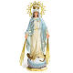 Miraculous Madonna 60cm, wood paste, superior decoration s1