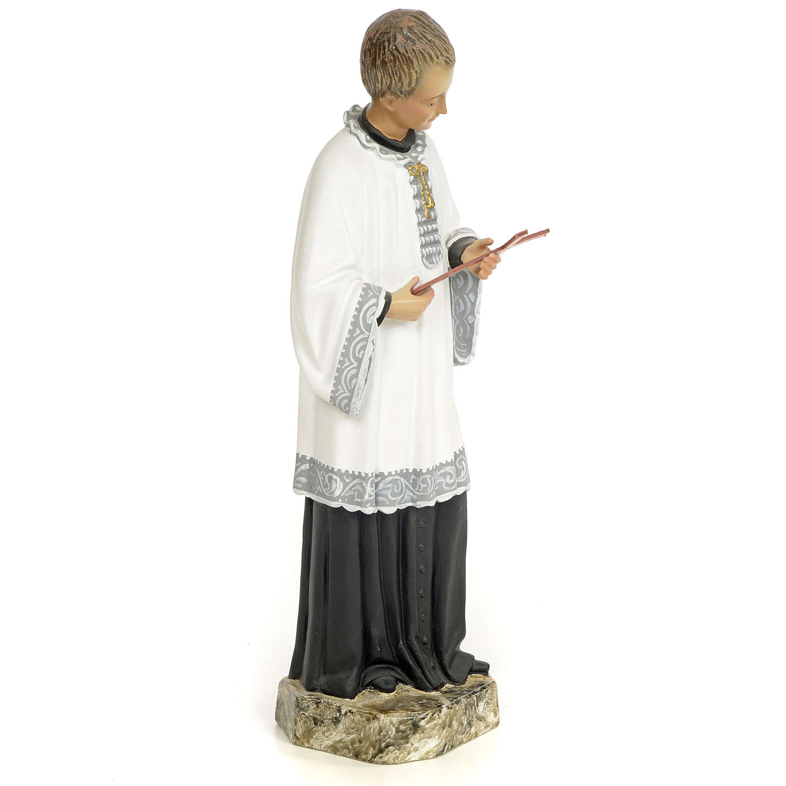 Saint Louis de Gonzague 30 cm pâte à bois fine vente en ligne sur HOLYART