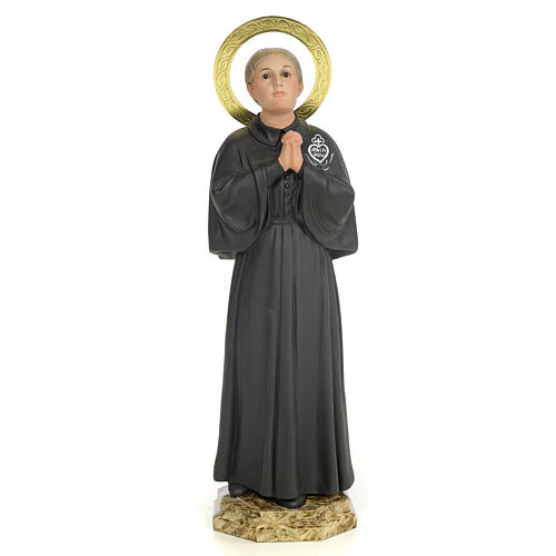 Statue Sainte Gemma Galgani 40 cm pâte à bois finition élégante 1