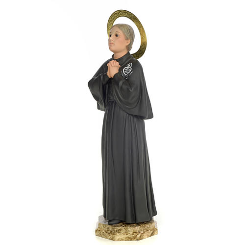 Statue Sainte Gemma Galgani 40 cm pâte à bois finition élégante 2