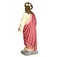 Statue Sacré-Coeur de Jésus 120 cm pâte à bois finition élégante s3