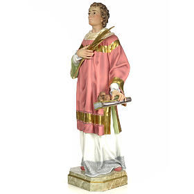Statue Saint Étienne martyr 150 cm pâte à bois finition élégante