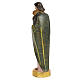Virgin Mary and baby 30cm, wood paste, special decoration s3