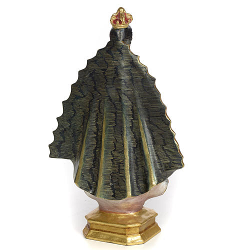 Virgen de Regla 30cm pasta de madera dec. extra 3