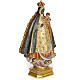 Virgen de Regla 30cm pasta de madera dec. extra s2