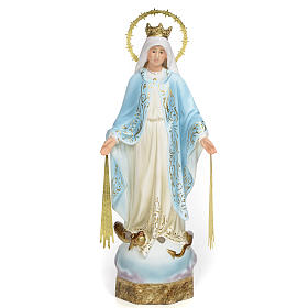 Miraculous Madonna 30cm, wood paste, elegant decoration