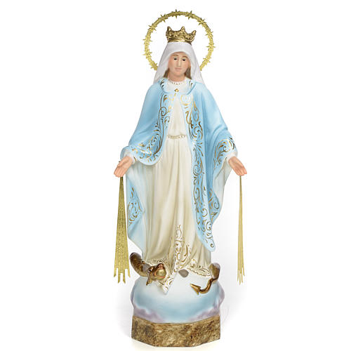 Miraculous Madonna 30cm, wood paste, elegant decoration 1