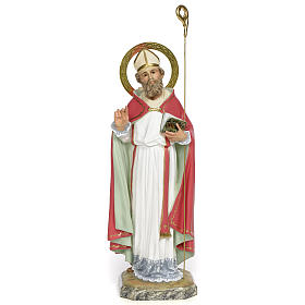 Saint Blaise de Sébaste 30 cm pâte à bois finition simple