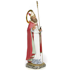 Saint Blaise 30cm, wood paste, fine decoration