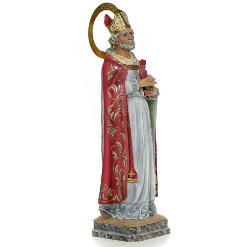 Saint Augustine 60cm wood paste, elegant decoration 4