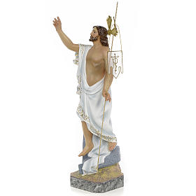 Jesús resucitado 40cm pasta de madera dec. Superior