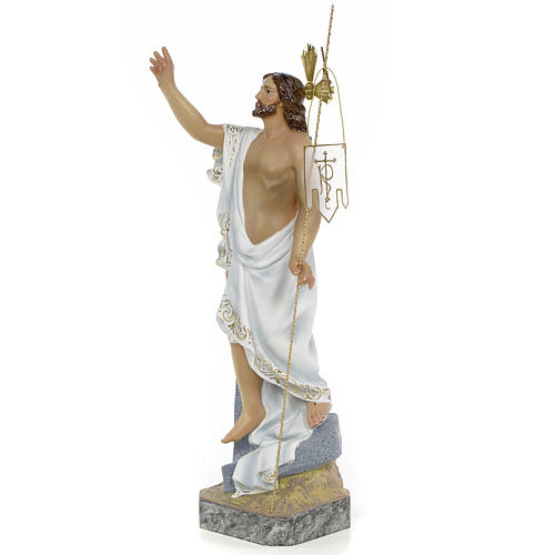 Jesus Ressuscitado 40 cm pasta madeira acab. superior 2