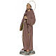 Święty Franciszek z Asyżu 50 cm ścier drzewny dek. skromne s2