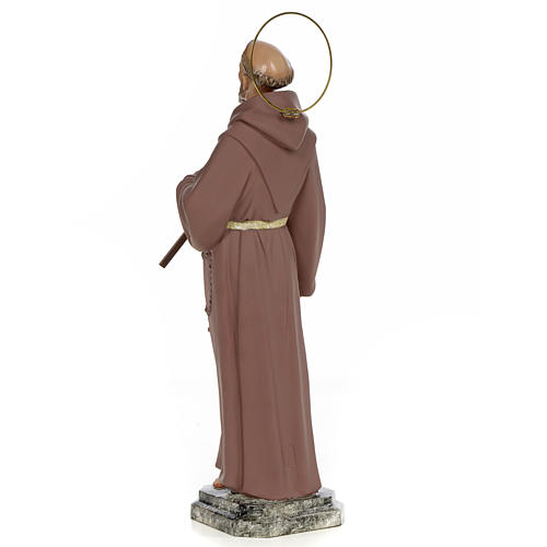 Saint Francis of Assisi 50cm, wood paste, fine decoration 3
