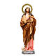 Mary Magdalene statue in wooden paste 60cm, elegant finish s1