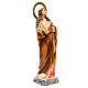 Mary Magdalene statue in wooden paste 60cm, elegant finish s5